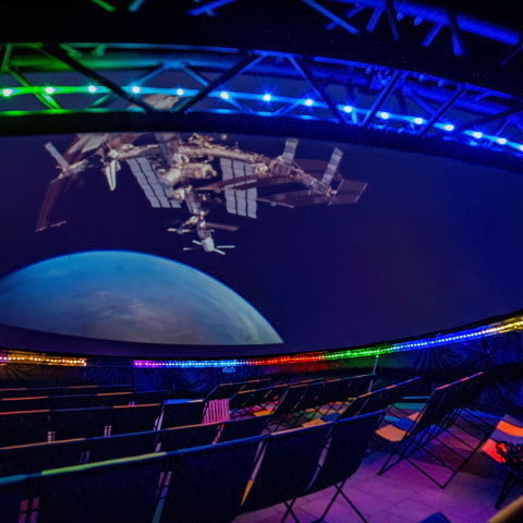 A mobile planetarium is coming to the UK for the first time