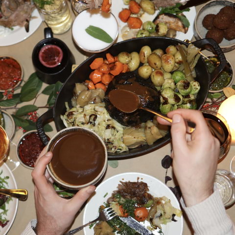 Christmas dinner gets a Mediterranean glow up at Erev in Notting Hill