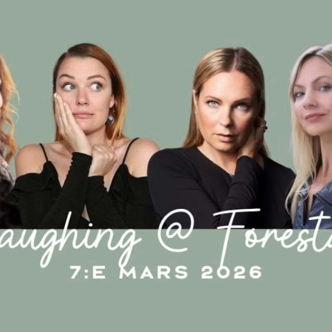 Laughing @ Foresta: Kvinnliga komiker på scen