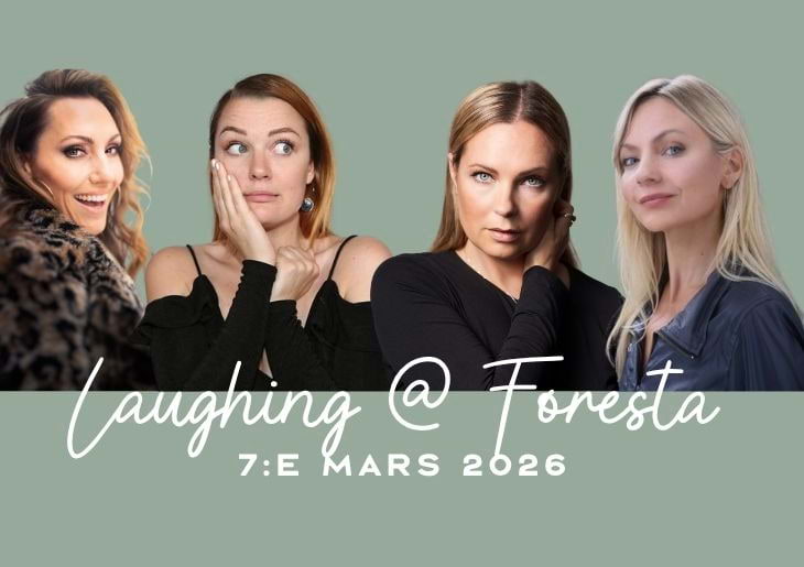 Laughing @ Foresta: Kvinnliga komiker på scen