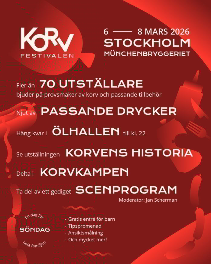 Korvfestivalen på Münchenbryggeriet – Händer i helgen