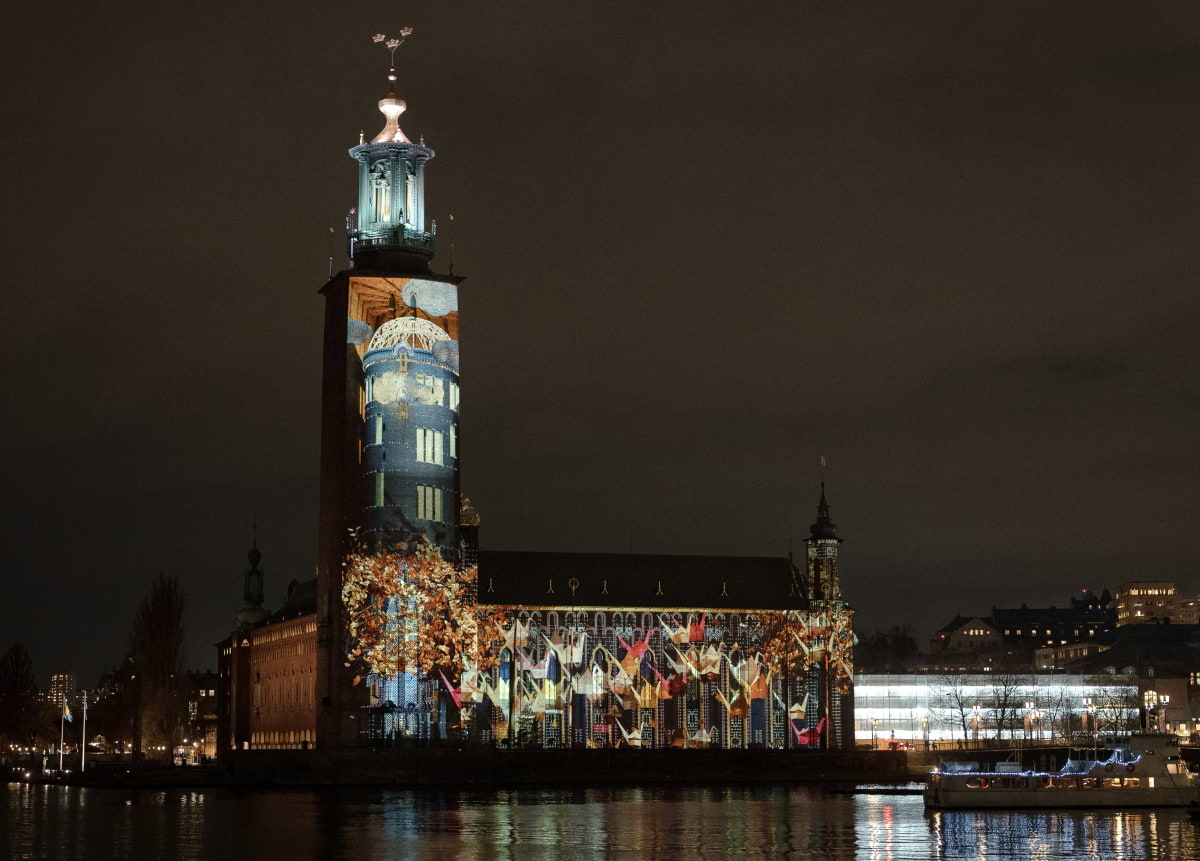 Nobel Week Lights lyser upp Stockholm i december – Händer i helgen
