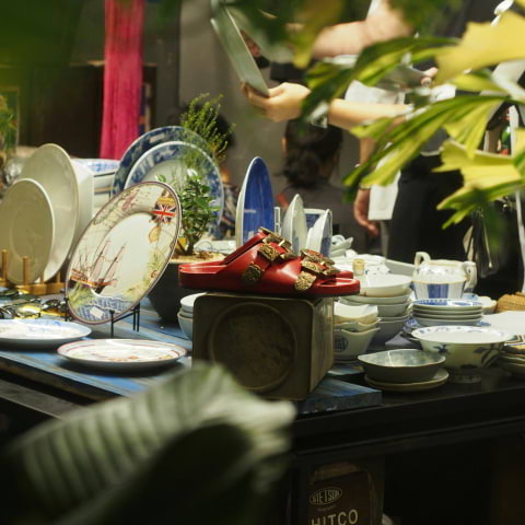 Step onto London's hidden island and wander through its secret studios