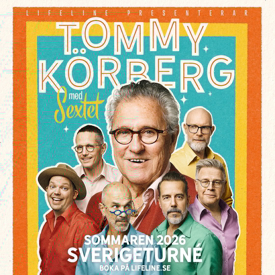 Tommy Körberg med sextett spelar i Göteborg
