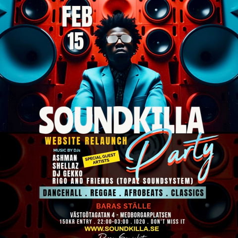 Soundkilla firar ny sajt med releasefest