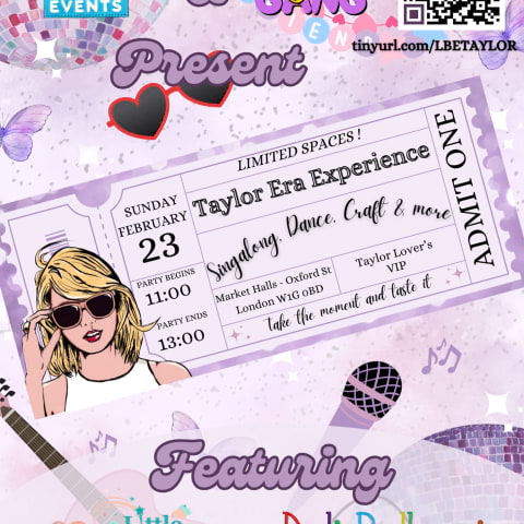 Step into Taylor Swift's world at Market Halls Oxford Street