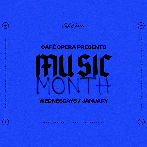 Music Month på Café Opera