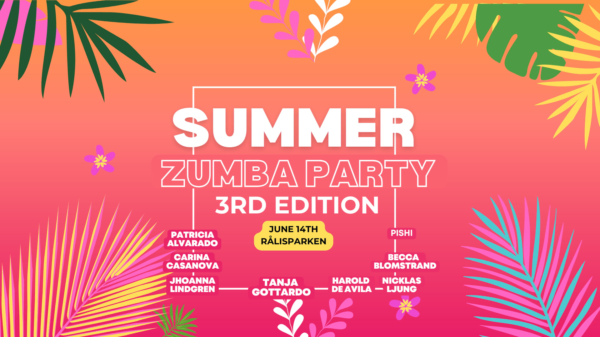 Zumba Summer Party tillbaka i Stockholm