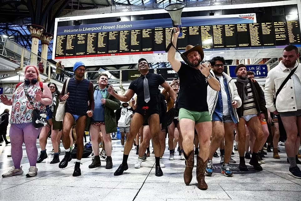 The No Trousers Tube Ride returns this Sunday