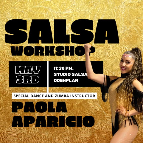 Salsa-workshop vid Odenplan