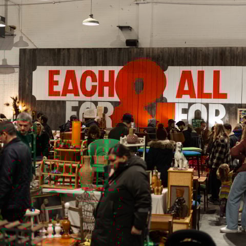 The Big Winter Walthamstow Flea Market is a treasure hunter's dream