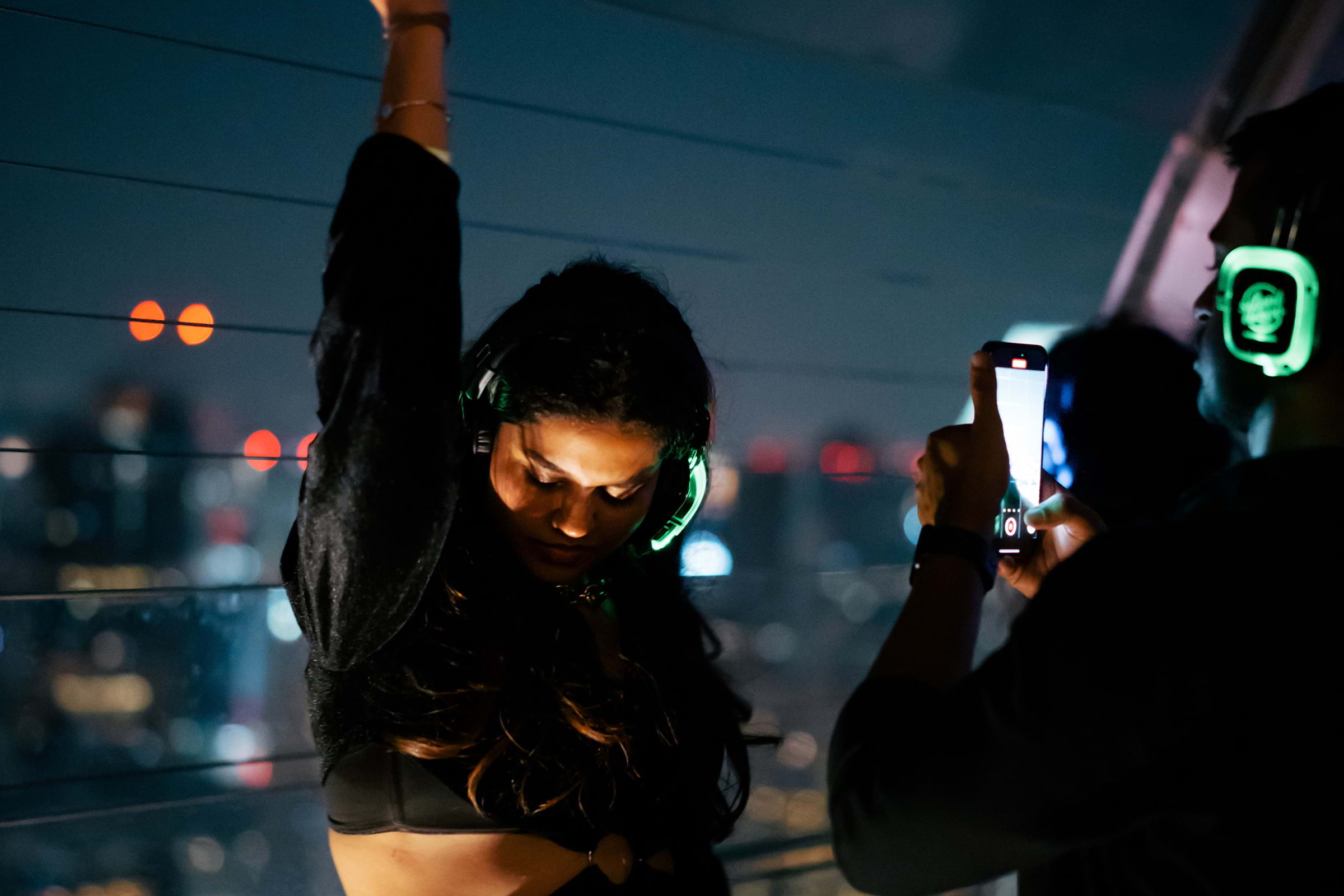 Dance the night away as high above the city as possible
