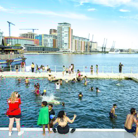 Summer Splash 2025: A free lido is popping up at the Royal Docks again