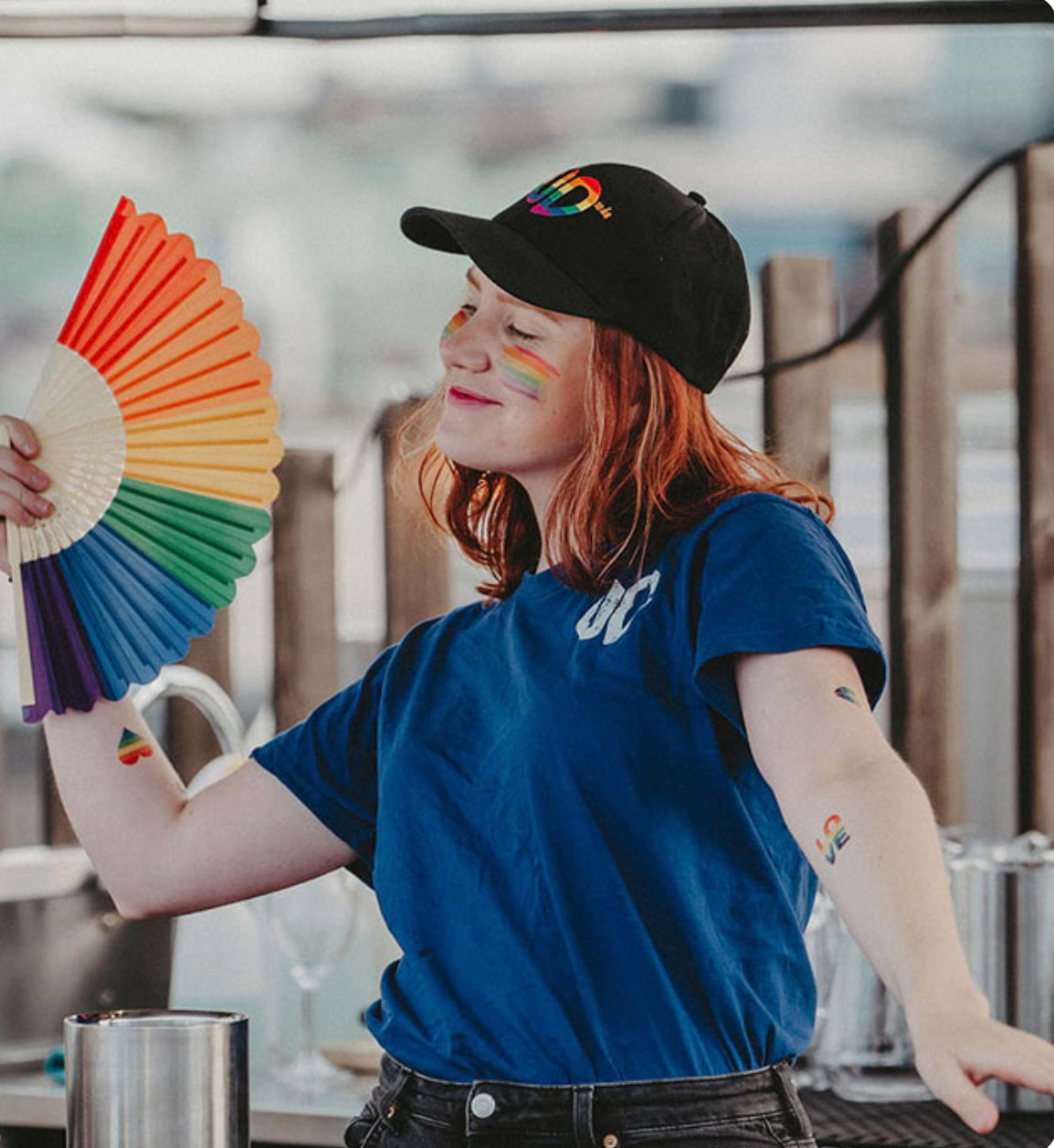 Fest i Takparken på Urban Deli