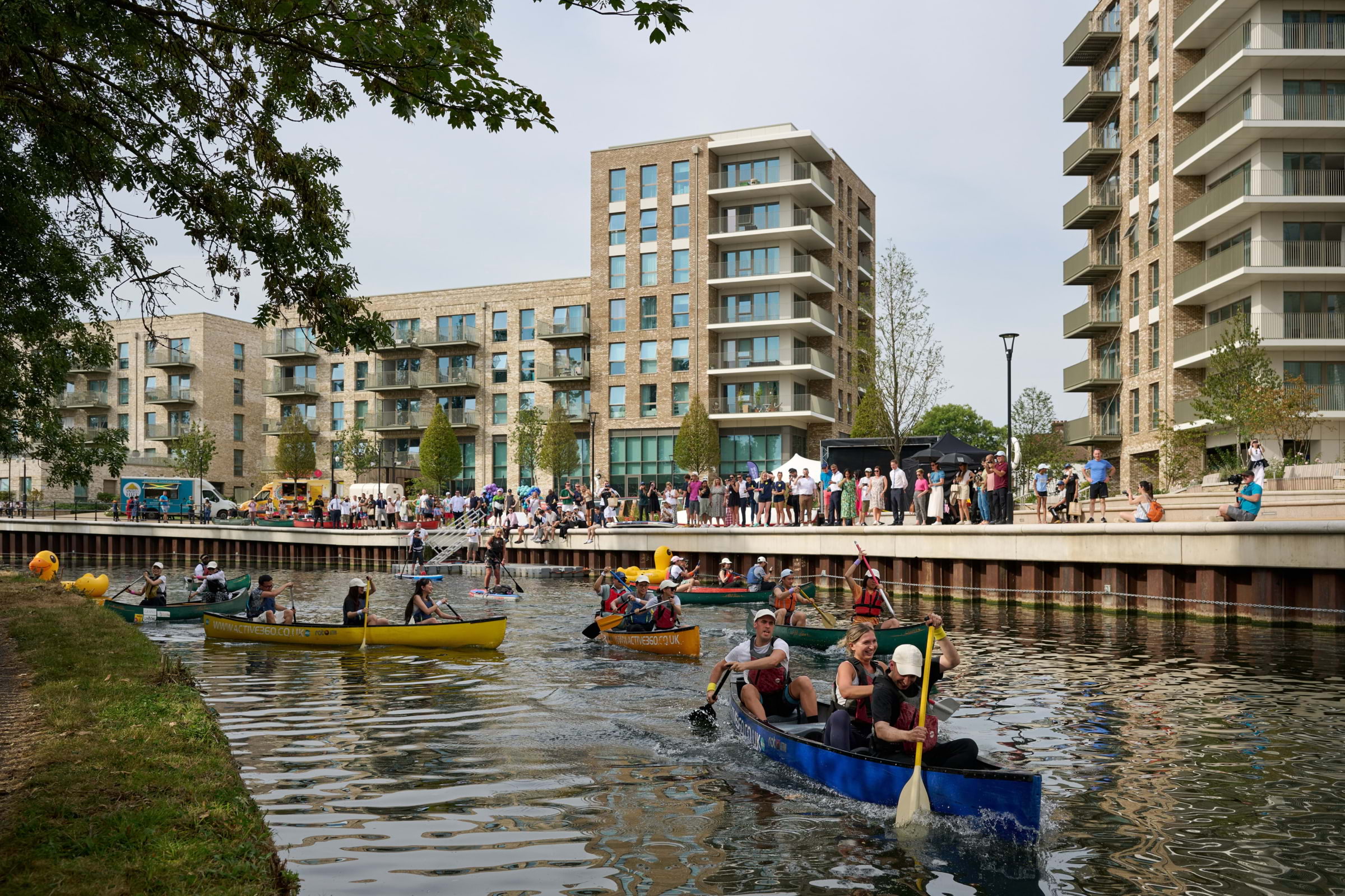 Grand Union in Wembley is set to be transformed into a spectacular summer festival