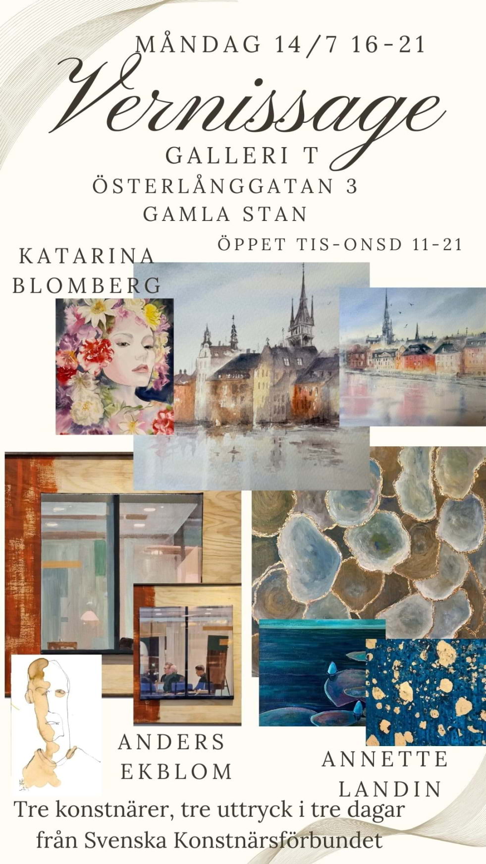 Vernissage på Galleri T