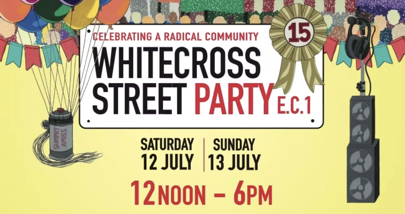 The street party that turns EC1 into a giant canvas