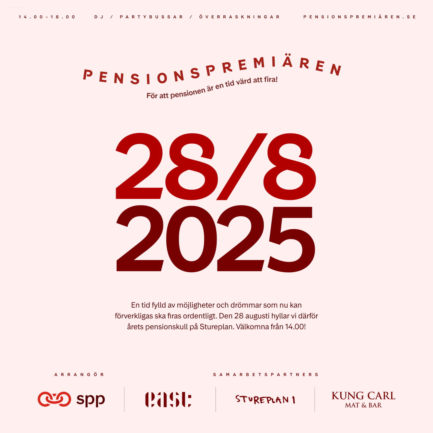 Pensionspremiären 2025 – årets pensionärer firar in på Stureplan