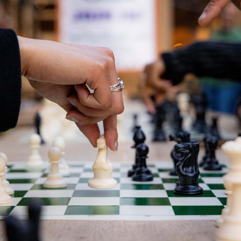 Try your hand at chess at Old Spitalfields Market's weekly games