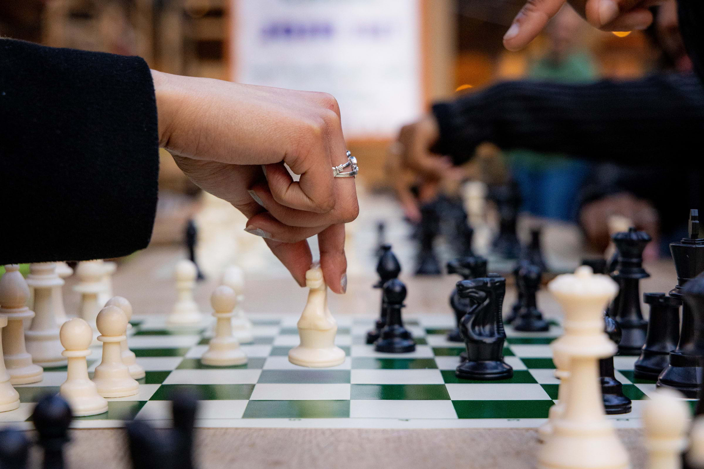 Try your hand at chess at Old Spitalfields Market's weekly games