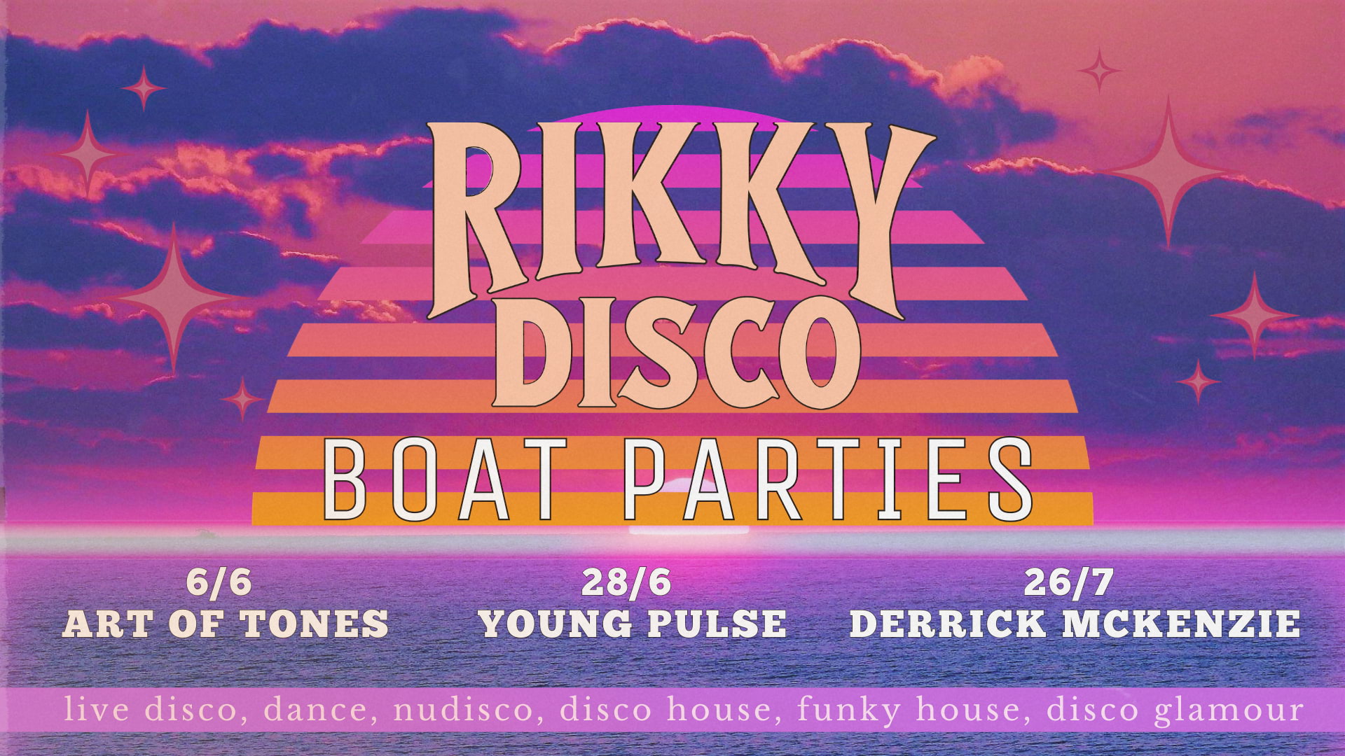 Rikky Disco Boat Party