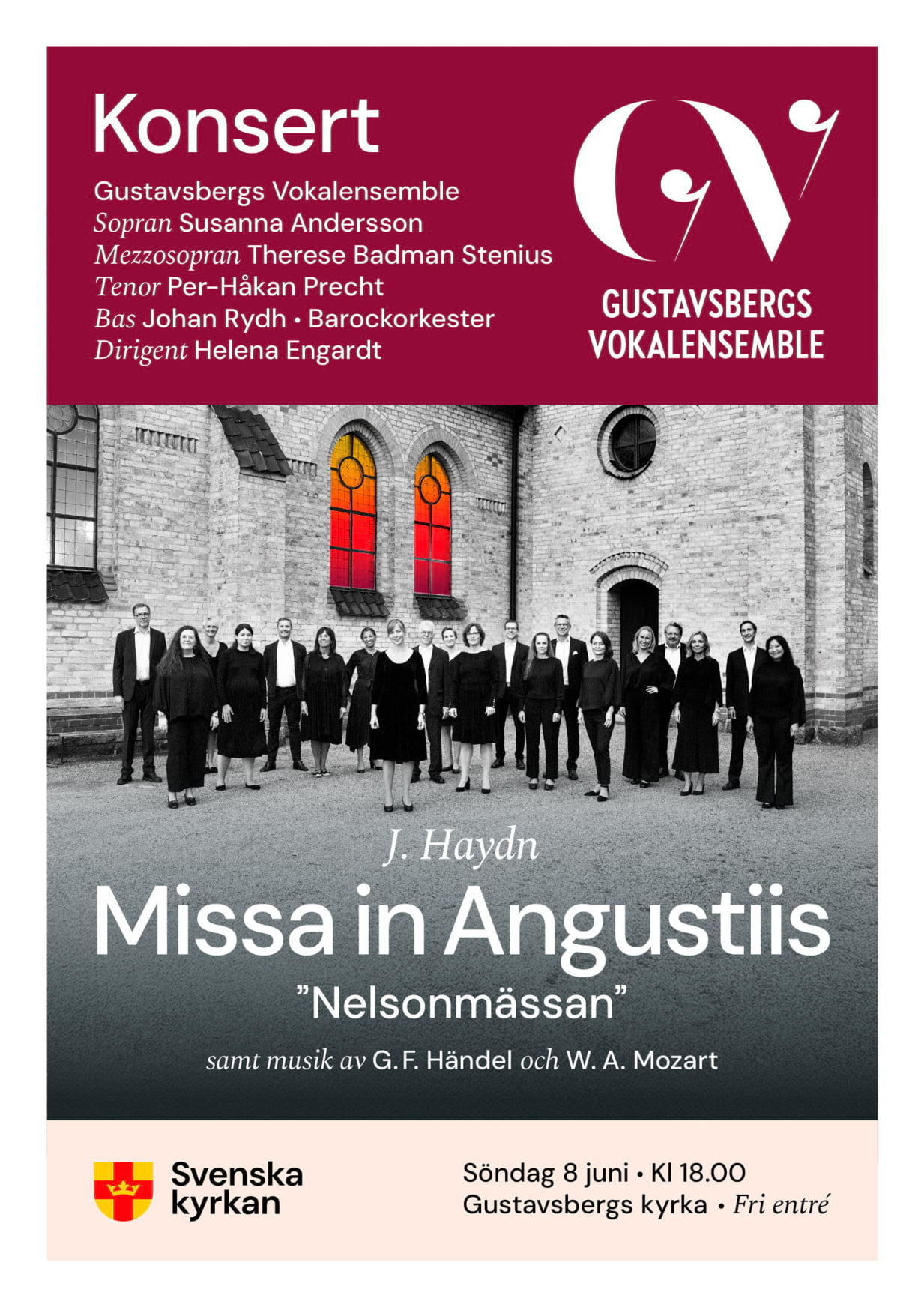 Konsert: J. Haydn: Missa in Angustiis – "Nelsonmässan"