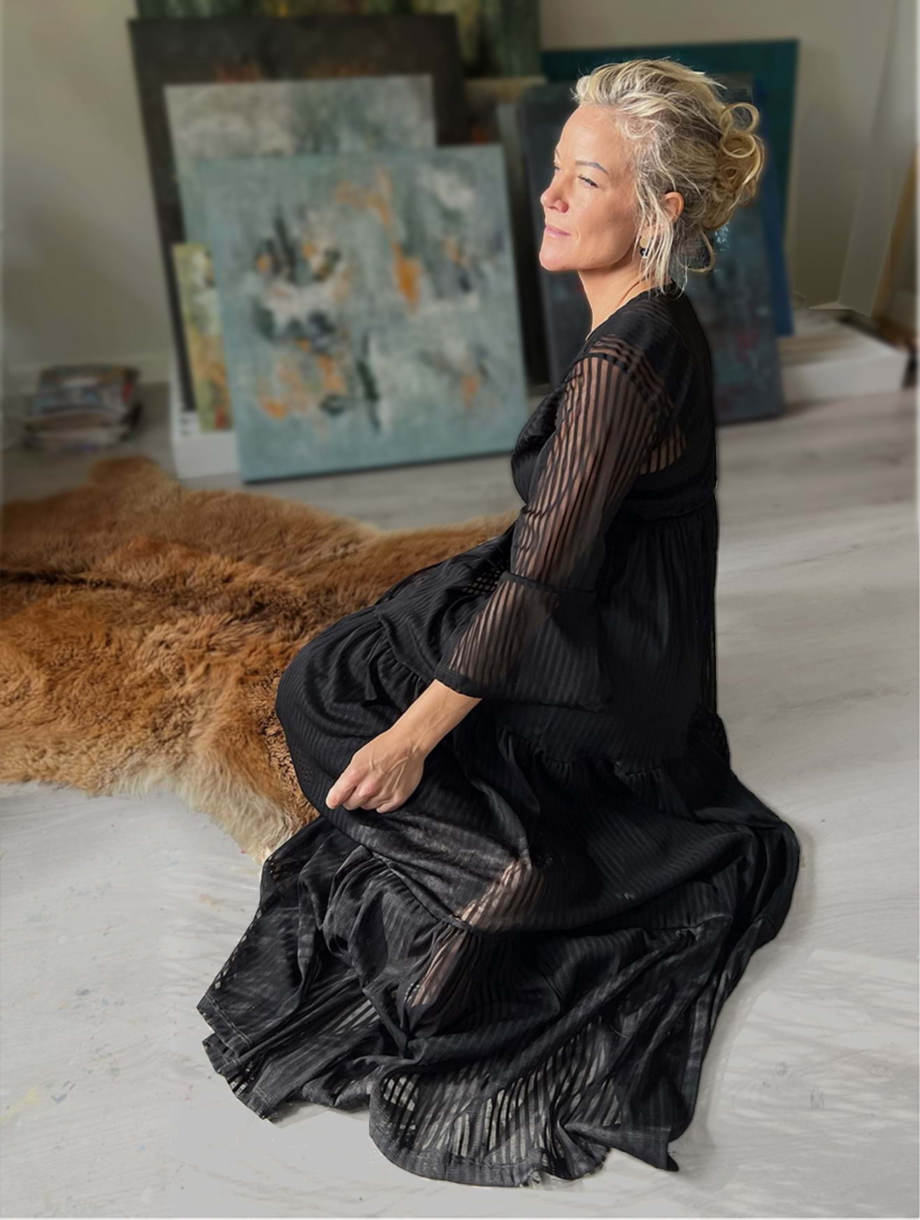 Vernissage med Karin Oliv på Skanshof