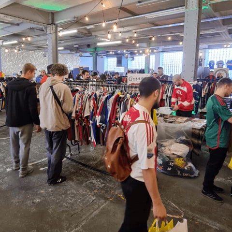 Pick up that kit you've been wanting for ages at the Retro Football Shirt Fair
