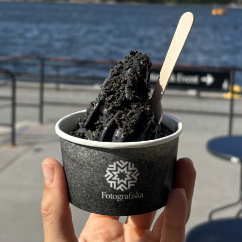 Foto-inspirerad mjukglass på Fotografiska i sommar