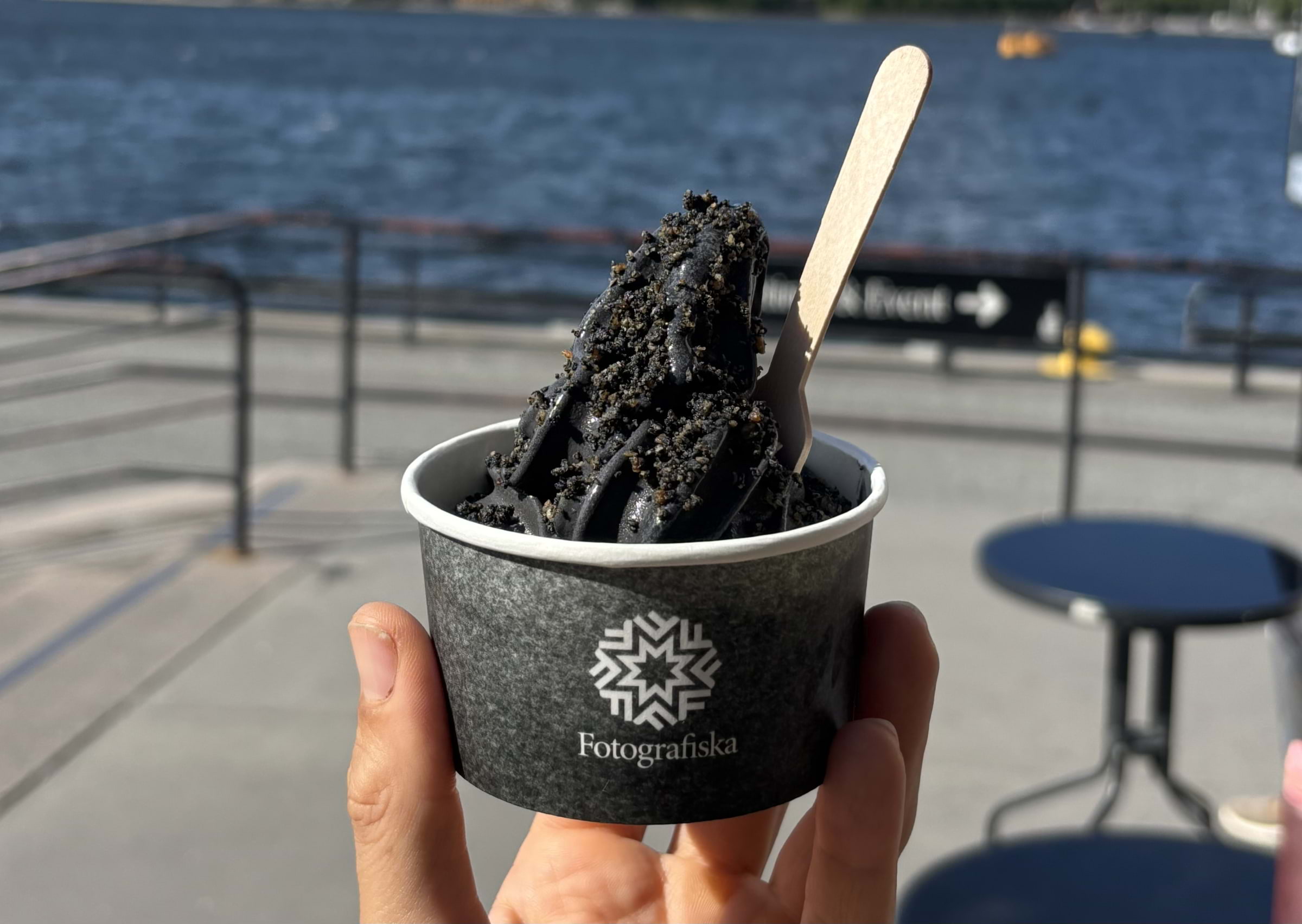 Foto-inspirerad mjukglass på Fotografiska i sommar