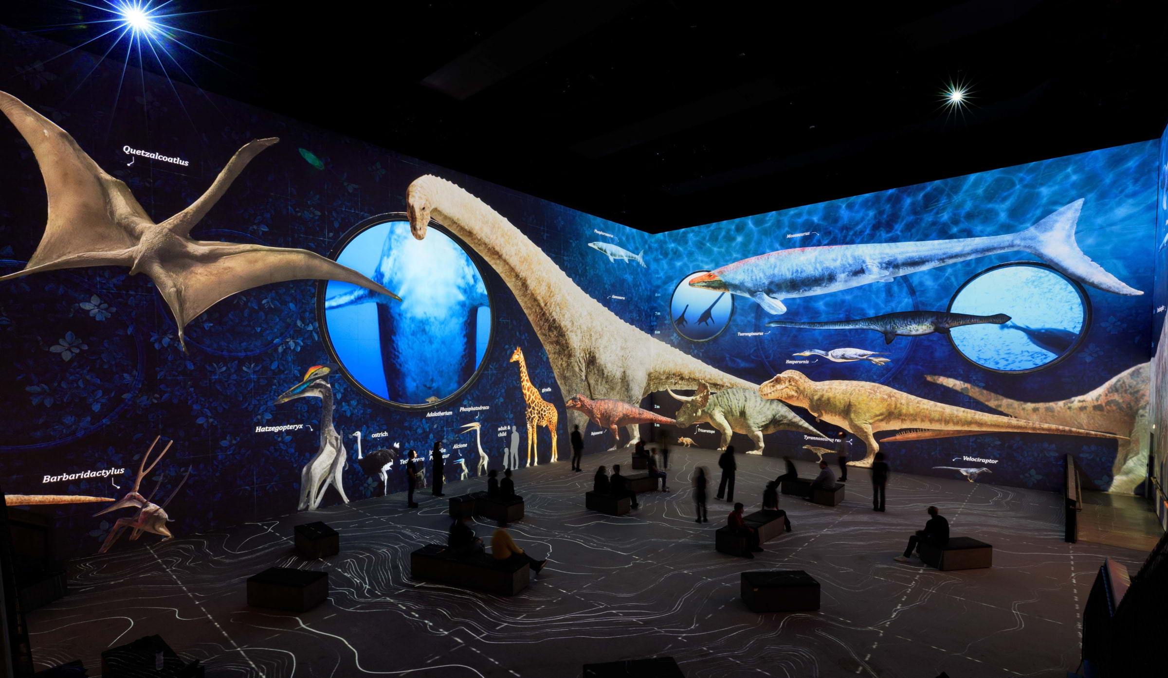 Step into the world of dinosaurs at Lightroom