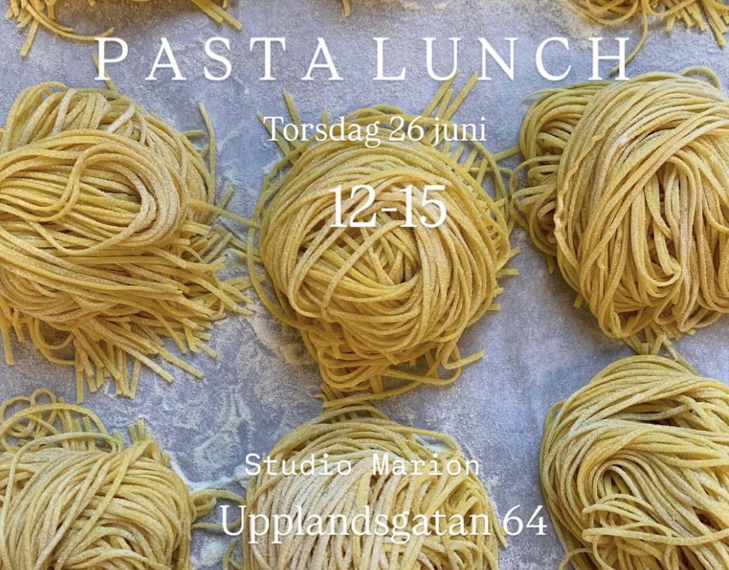 Studio Marion bjuder in till lunch