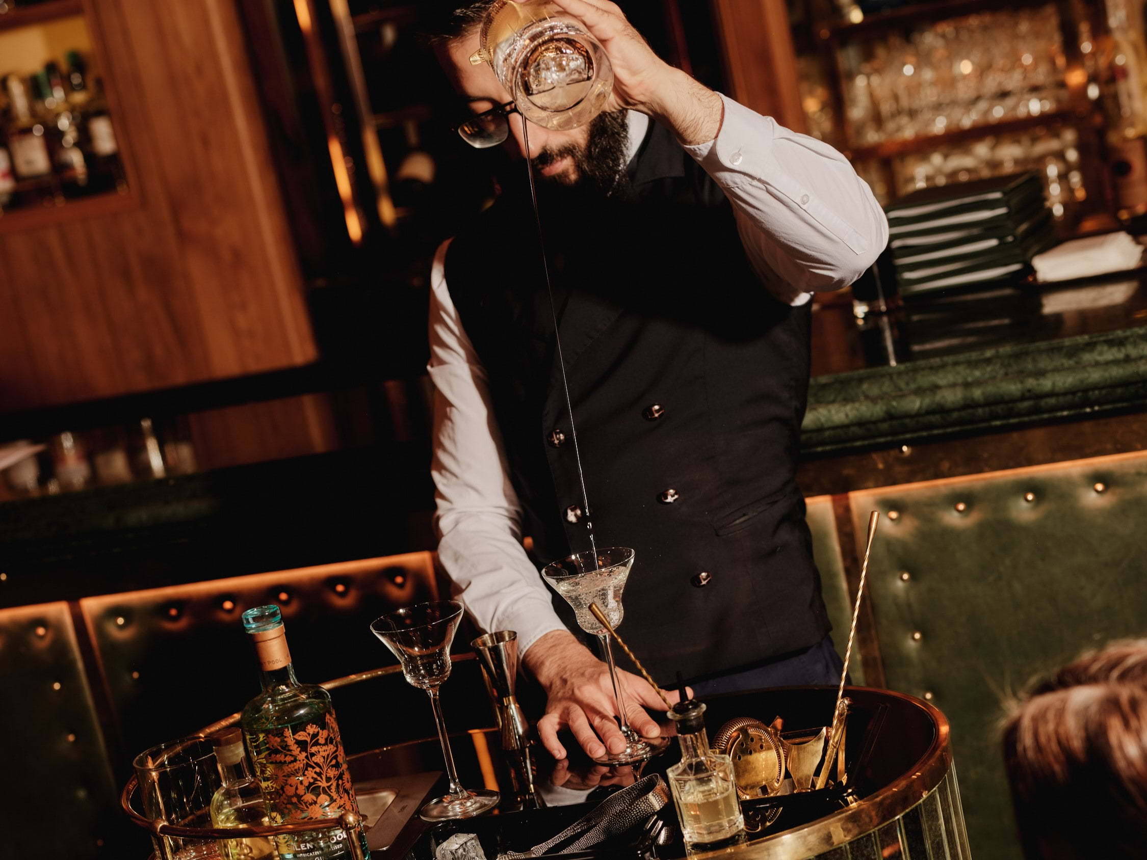 The K Bar wields martini magic right before your eyes