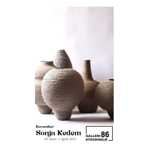 Utställning: Keramiker Sonja Kedem
