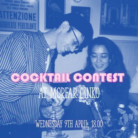 Cocktail Contest på Morfar Ginko