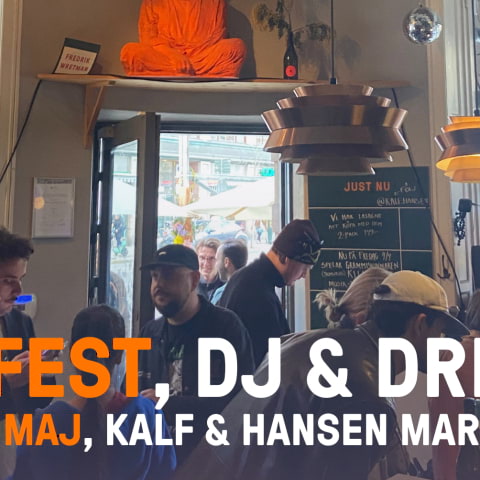 Dagsfest på Kalf & Hansen med dj & Stockholms Bränneri