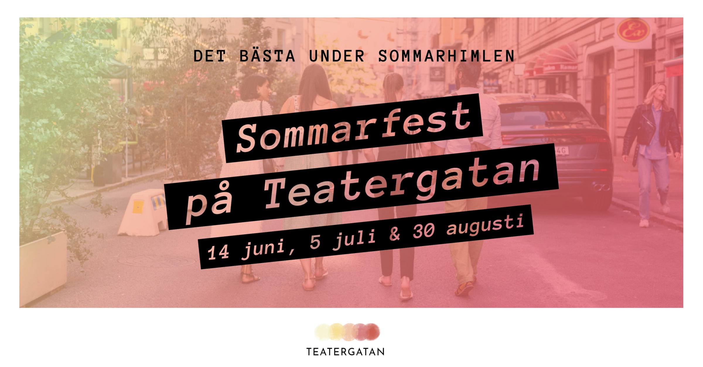 Sommarfest på Teatergatan