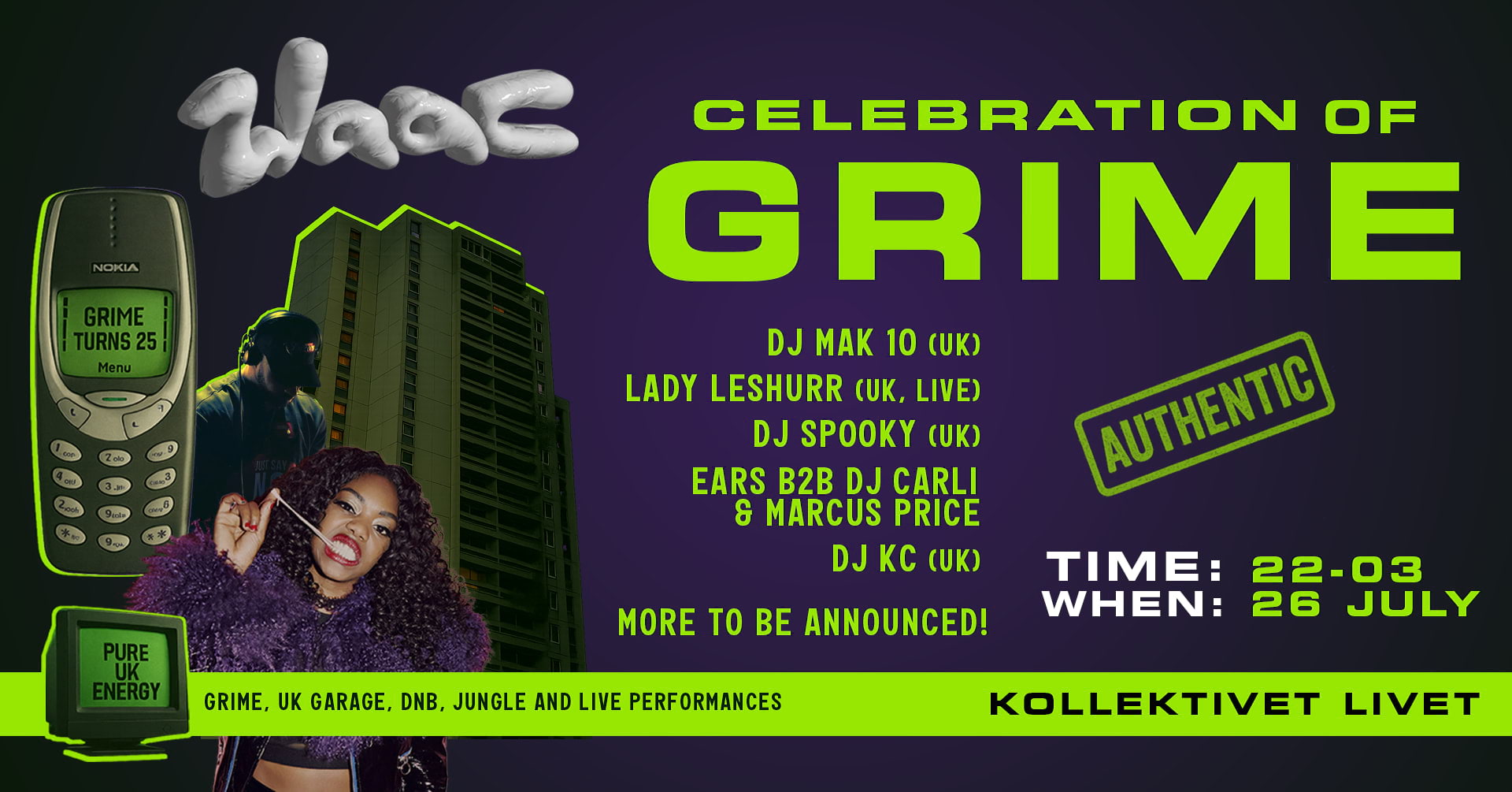 We As A Collective: Celebration of Grime