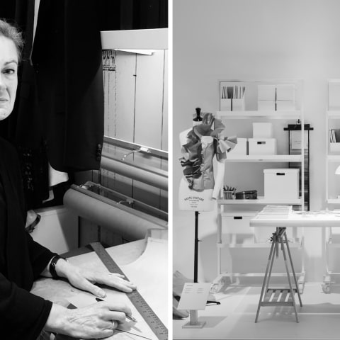 Visning på Artipelag med mönsterkonstruktören Åsa Hedenström