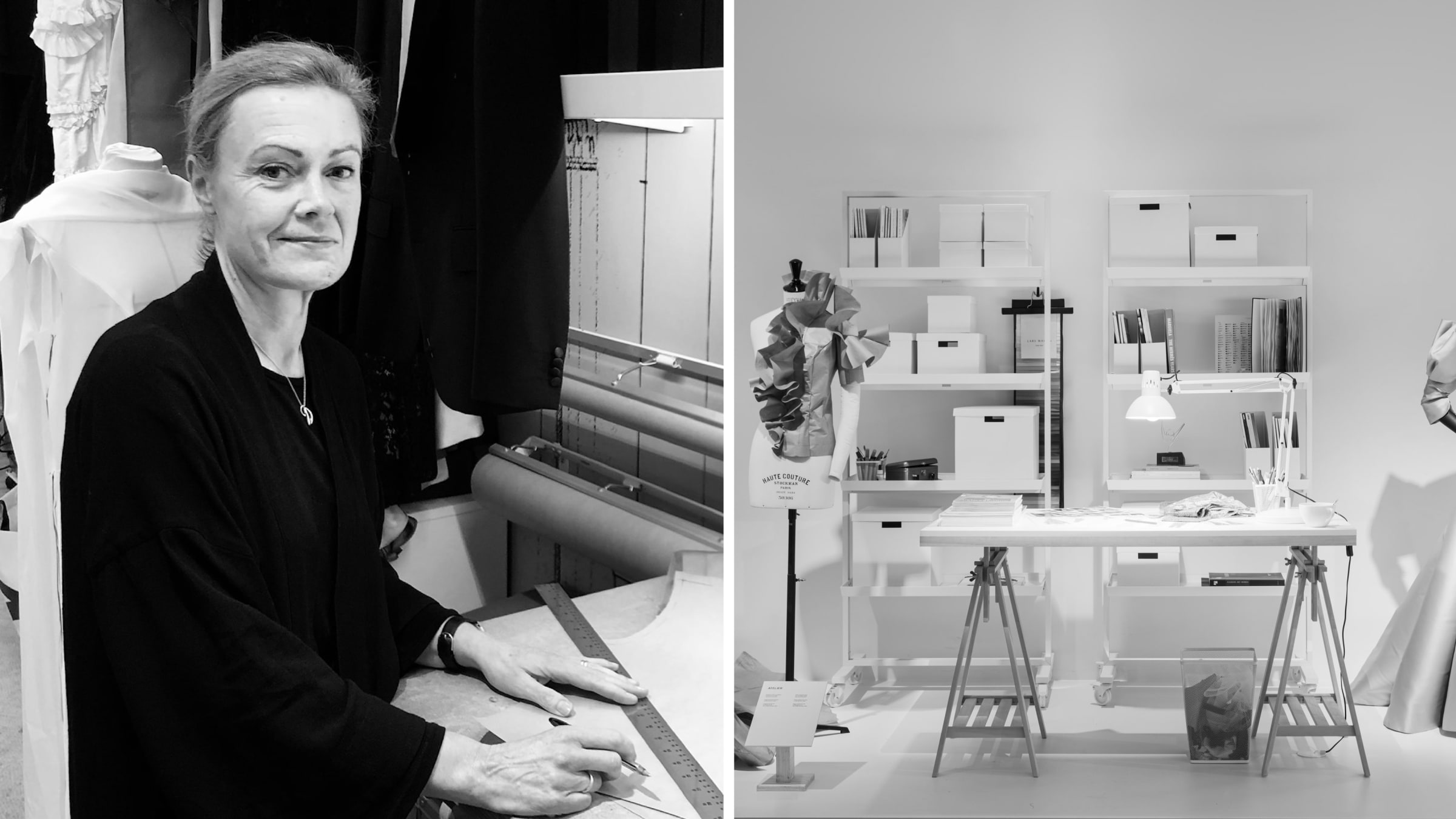 Visning på Artipelag med mönsterkonstruktören Åsa Hedenström