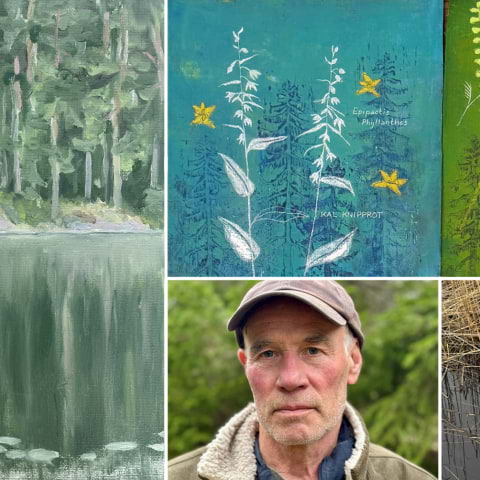 Till skogs – en utställning med inspiration från skogen