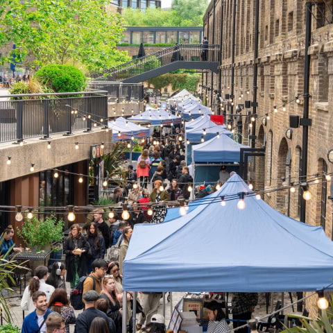 Try a Black Lines cocktail at their King's Cross pop-up this bank holiday weekend