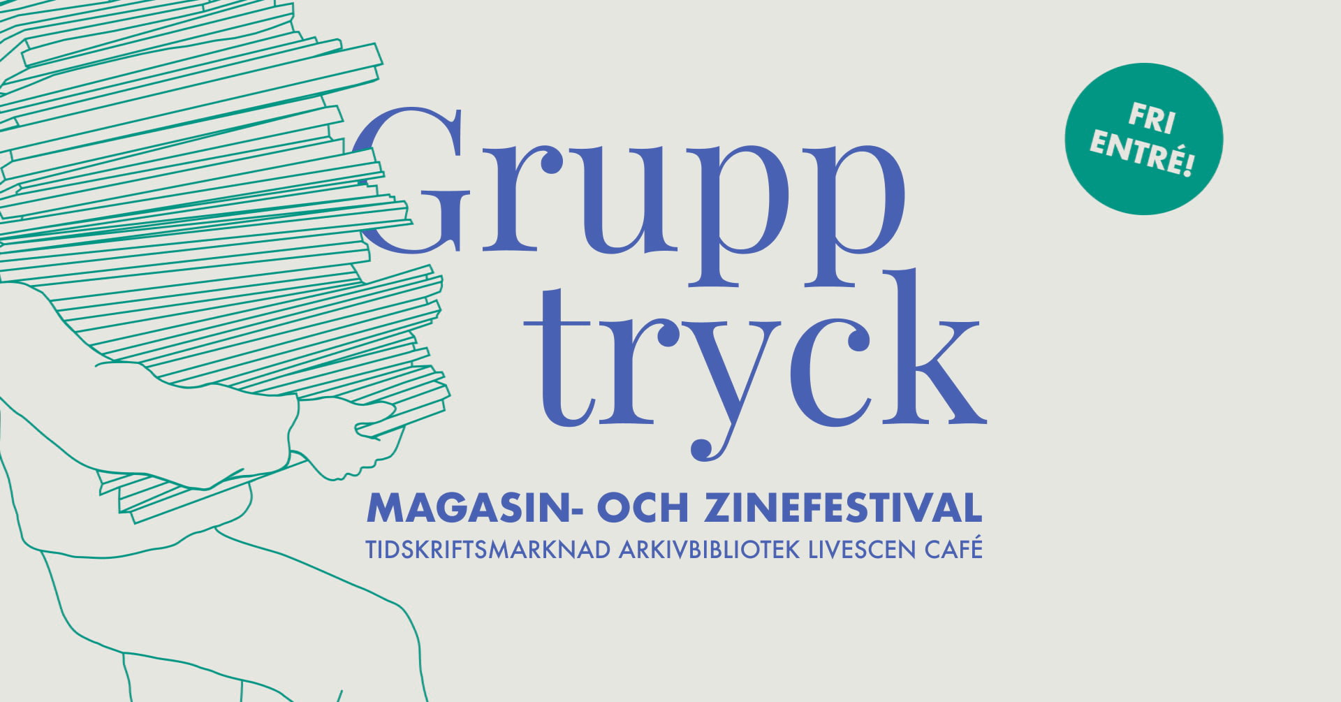 Grupptryck: Magasin- och zinefestival