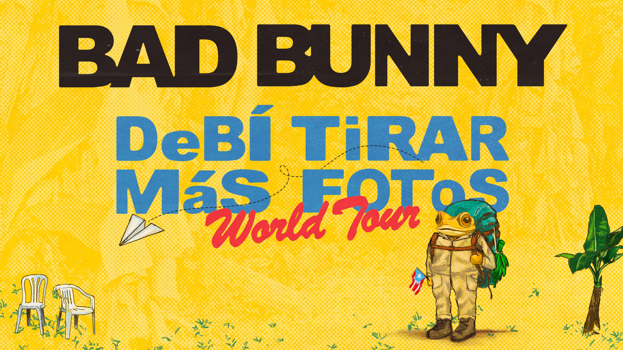 Bad Bunny åker på världsturné – gör stopp i Stockholm