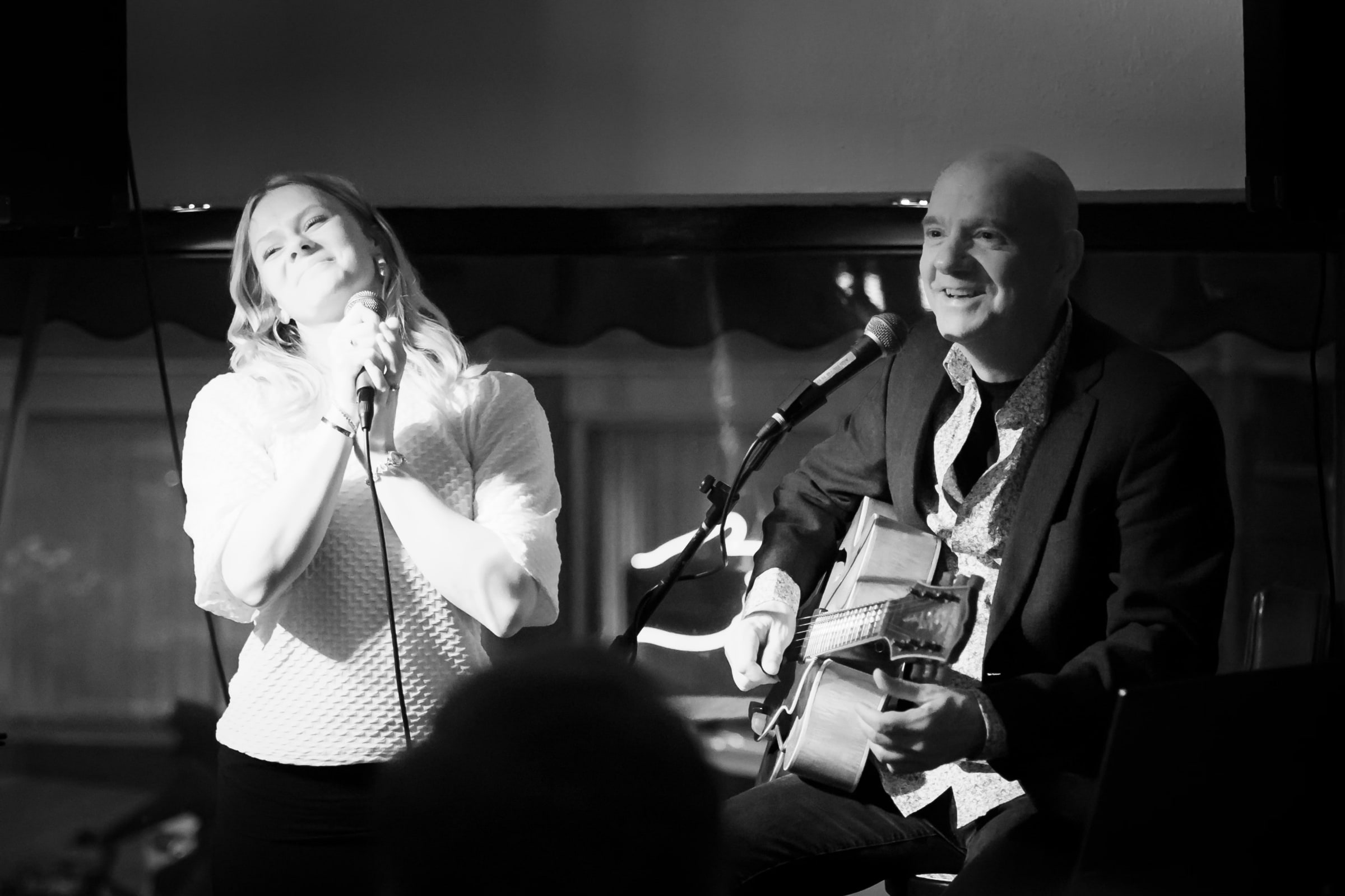 Annie Ivarsson och Andy Fite live på Märtha
