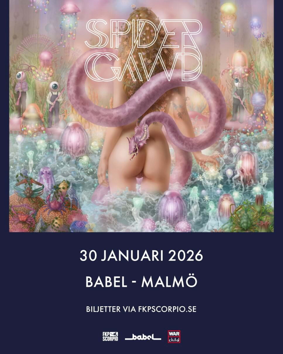 Norska rockbandet Spidergawd till Malmö