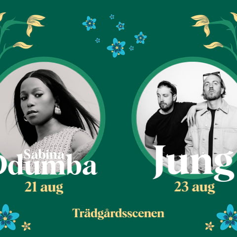 Sommarkonserter med Sabina Ddumba och Jung på Junibacken