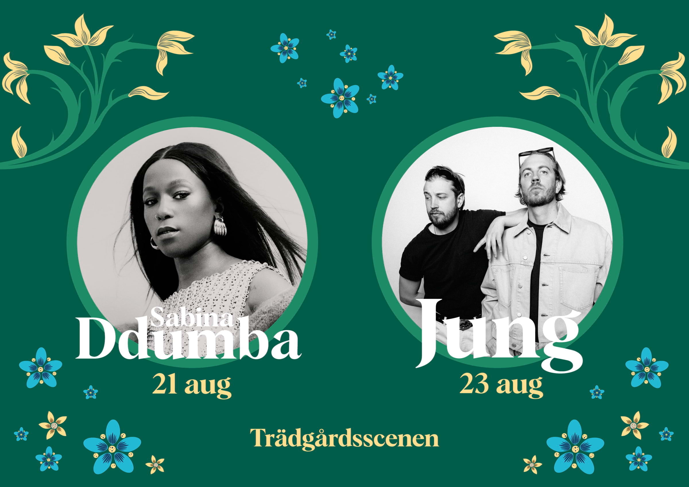 Sommarkonserter med Sabina Ddumba och Jung på Junibacken