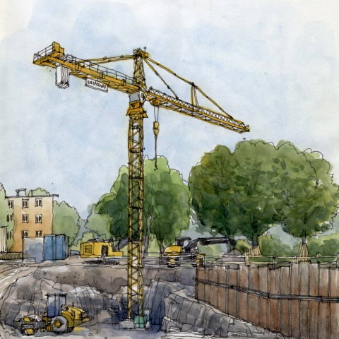 Urban sketching – att uppleva och teckna