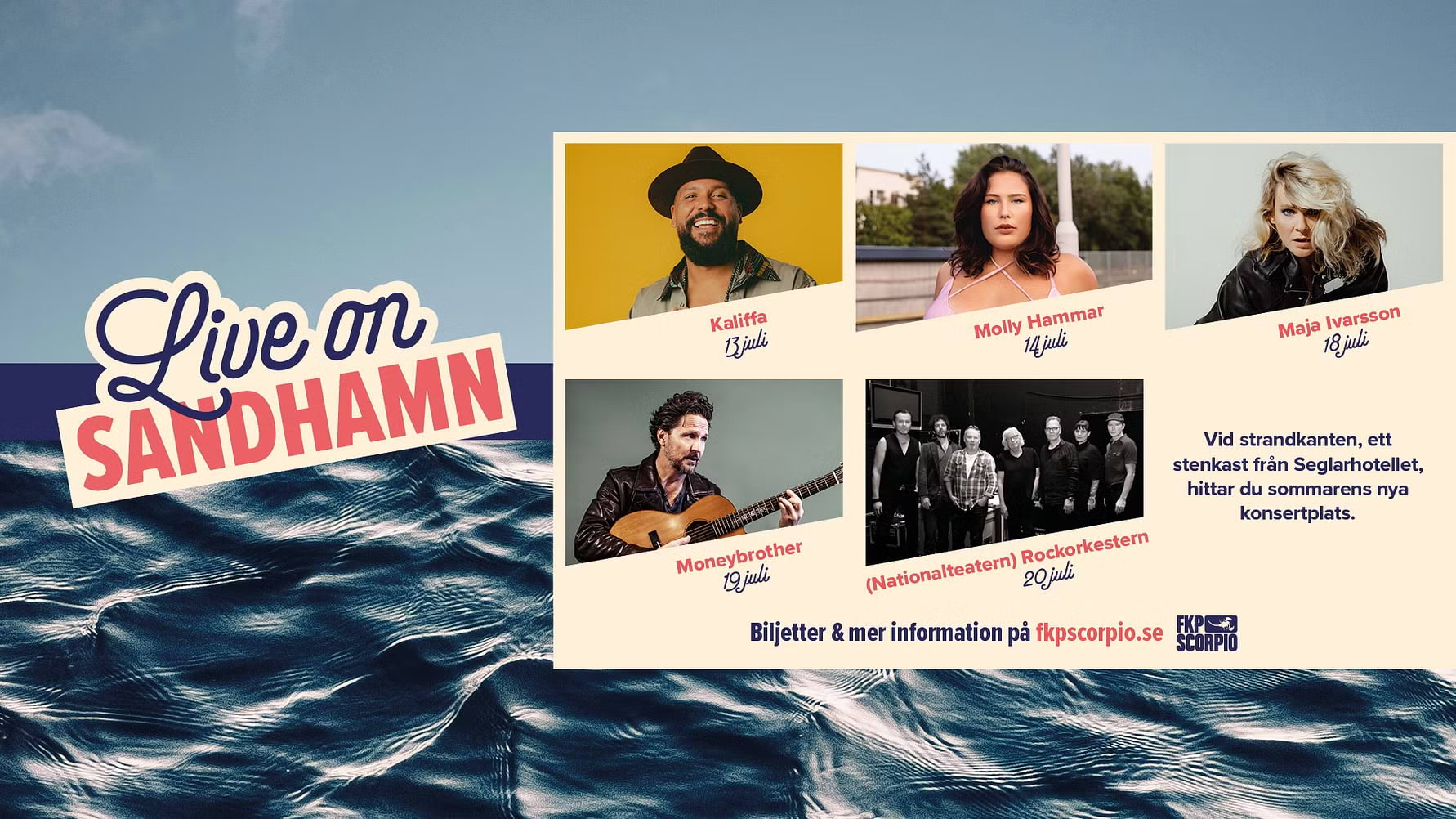 Live on Sandhamn är skärgårdens nya konsertupplevelse